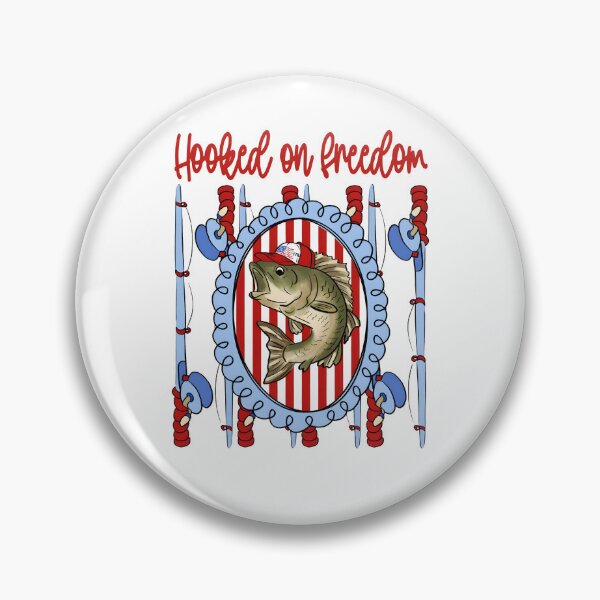 Item preview, Hooked On Freedom designed and sold by Johnny-Store.