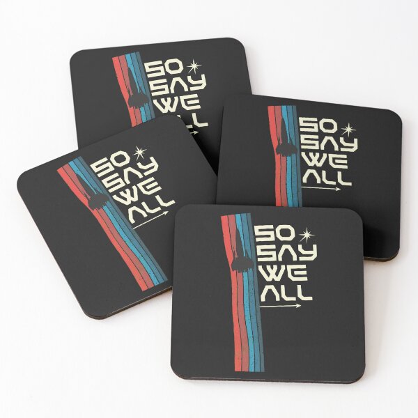 Item preview, Retro Space Fighter Fandom Quote  designed and sold by DoodleVerseDark.