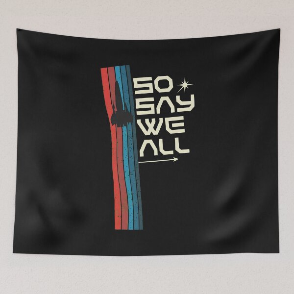 Item preview, Retro Space Fighter Fandom Quote  designed and sold by DoodleVerseDark.