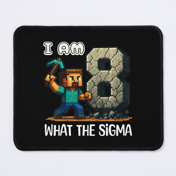 Item preview, Level 8 Sigma Gamer Pixel Birthday for Gaming designed and sold by FGTV2021.