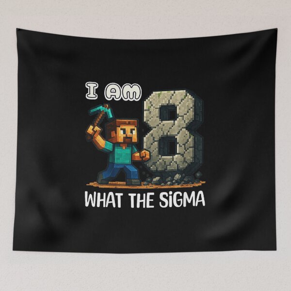 Item preview, Level 8 Sigma Gamer Pixel Birthday for Gaming designed and sold by FGTV2021.