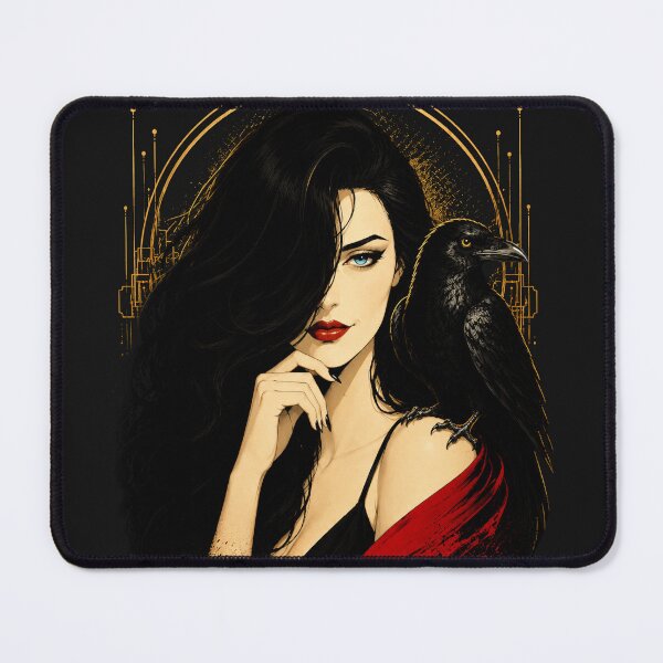 Item preview, The Raven Keeps Her Secrets designed and sold by Sanctum Icons.