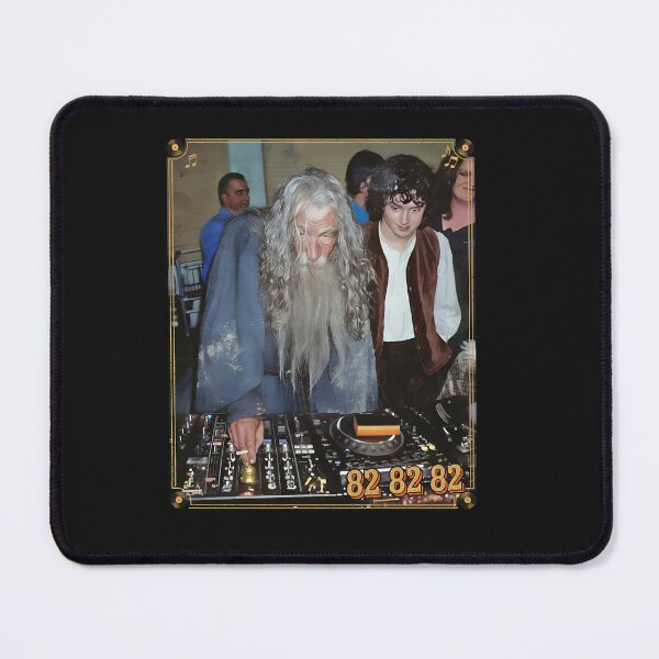 Item preview, Wizard DJ Mixing Party Photo Graphic designed and sold by DoodleVerseDark.