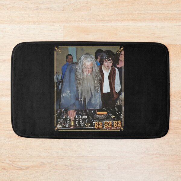 Item preview, Wizard DJ Mixing Party Photo Graphic designed and sold by DoodleVerseDark.