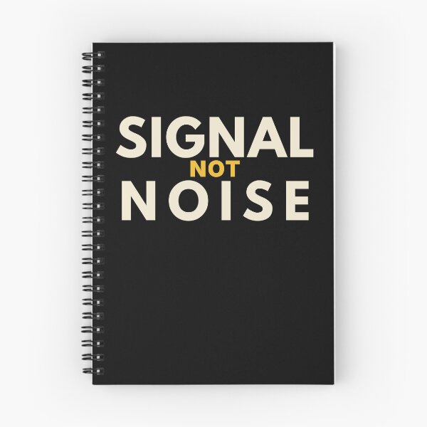 Item preview, Signal Not Noise Minimalist Creator Black designed and sold by Nuiicha65.