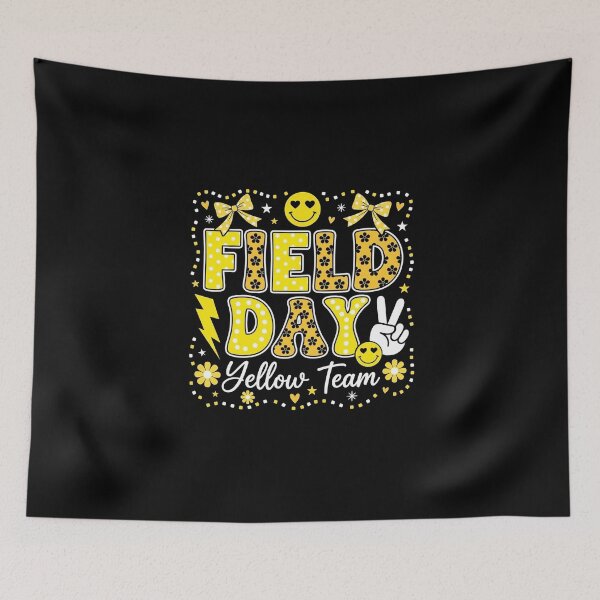 Item preview, Field Day Yellow Team Funny for Kids Teacher Field Day Games designed and sold by thomas-frame.