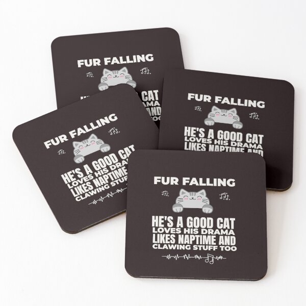Item preview, FUR FALLING | HE’S A GOOD CAT | ANOMALY HUMOR SERIES — LYRIC PARODY EDITION designed and sold by WitLounge.