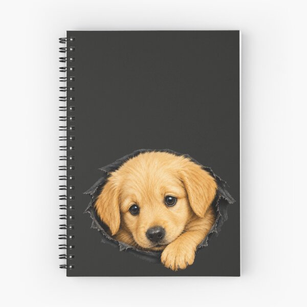 Item preview, Cute Golden Retriever Puppy Illustration designed and sold by SimpliVibe.