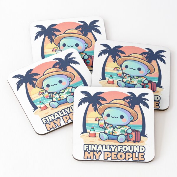 Item preview, Key West Alien T-Shirt Finally Found My People Funny Florida Vacation Tee designed and sold by piketo.