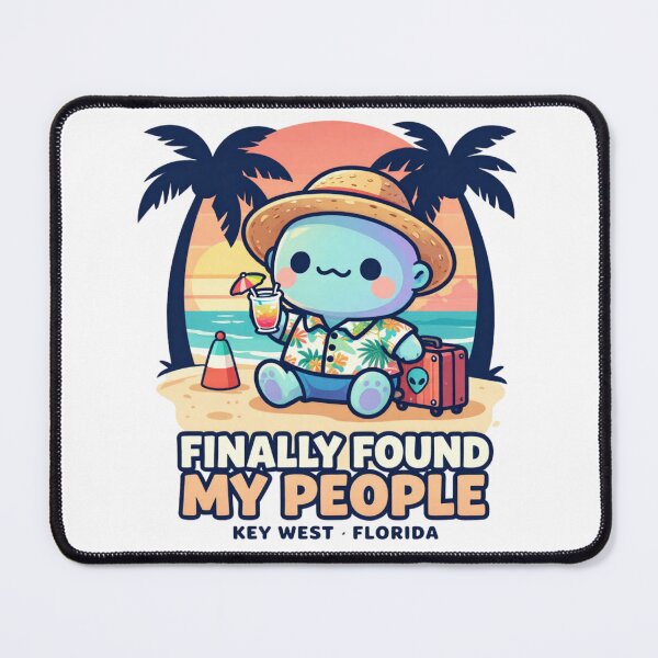Item preview, Key West Alien T-Shirt Finally Found My People Funny Florida Vacation Tee designed and sold by piketo.