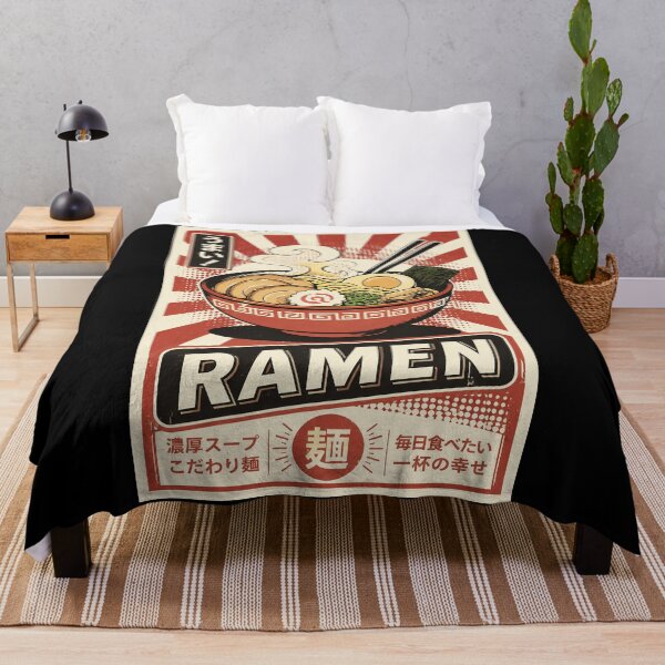 Item preview, Vintage Japanese Ramen Bowl Poster With Retro Noodle Shop Style designed and sold by ferminhays.