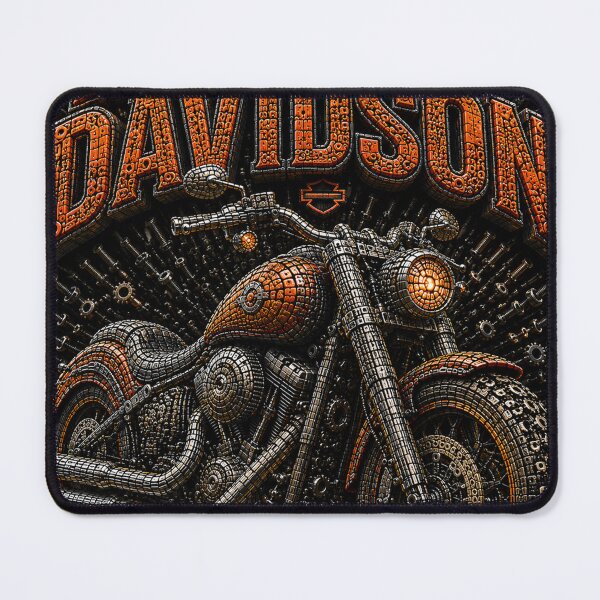 Item preview, Harley-Davidson 3D Micro-Mosaic designed and sold by JcAbstractArt.