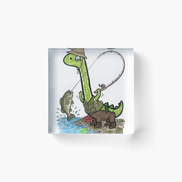 Item preview, Fishing Rex Dinosaur designed and sold by Emma0015.