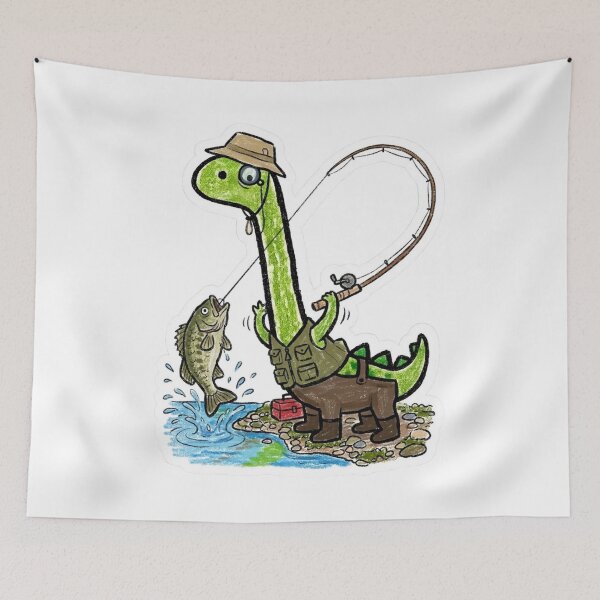 Item preview, Fishing Rex Dinosaur designed and sold by Emma0015.