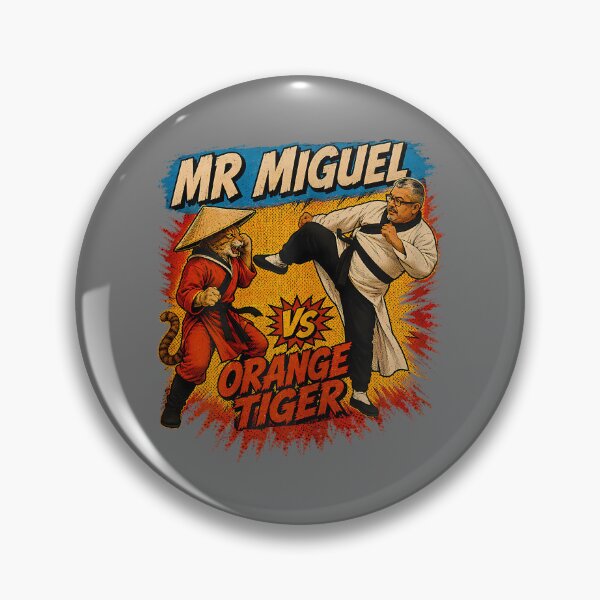 Item preview, Mistah Miguel, Kung Fu Cat Design designed and sold by KristineLi.