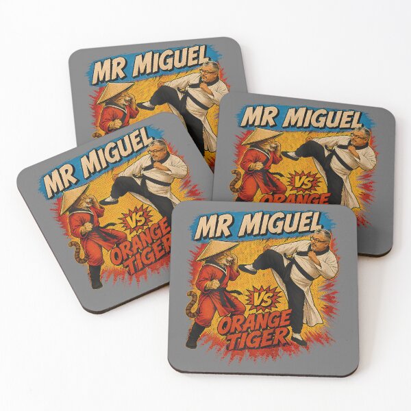 Item preview, Mistah Miguel, Kung Fu Cat Design designed and sold by KristineLi.