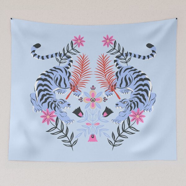 Item preview, twin tigers  forest  designed and sold by letsgow8th.