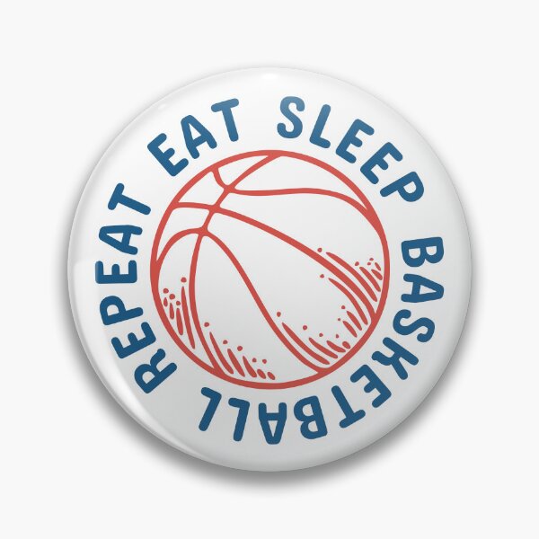 Item preview, Eat Sleep Basketball Repeat designed and sold by the-craft-shop.