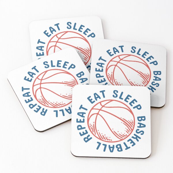 Item preview, Eat Sleep Basketball Repeat designed and sold by the-craft-shop.
