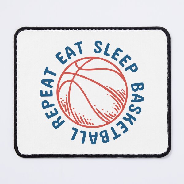 Item preview, Eat Sleep Basketball Repeat designed and sold by the-craft-shop.