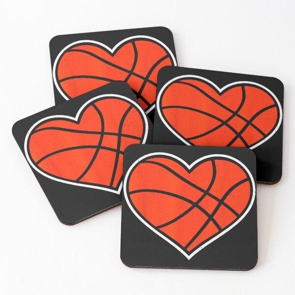 Item preview, Basketball Heart Graphic Cute Sports Love for Players designed and sold by allistermariam.