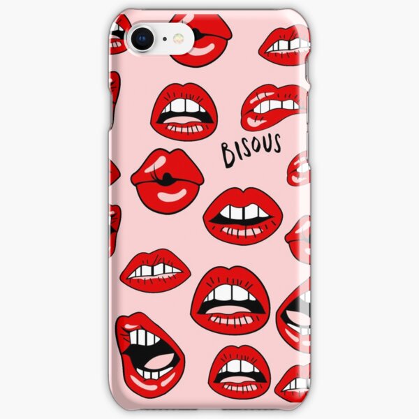 Funda De Teléfono De Goma Cara Sandía se ajusta iPhone