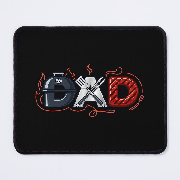 Item preview, Grill Dad BBQ Pitmaster Typography for Backyard Cookouts designed and sold by zamiokaline.
