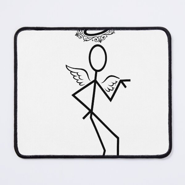 Item preview, Dancing Angel Stick Figure Halo Hip designed and sold by Noheqa.