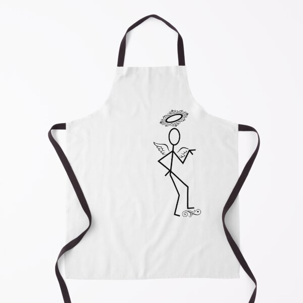 Item preview, Dancing Angel Stick Figure Halo Hip designed and sold by Noheqa.