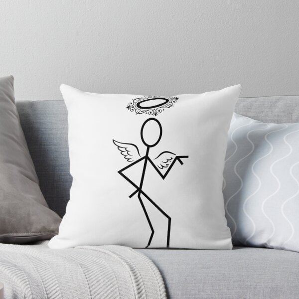 Item preview, Dancing Angel Stick Figure Halo Hip designed and sold by Noheqa.
