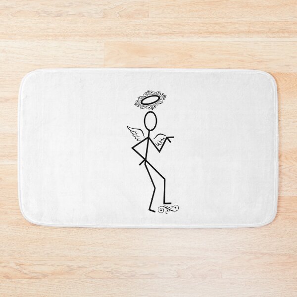 Item preview, Dancing Angel Stick Figure Halo Hip designed and sold by Noheqa.