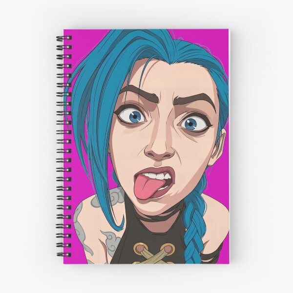 Item preview, Jinx being Jinx | Arcane designed and sold by ArtByAlexWalls.