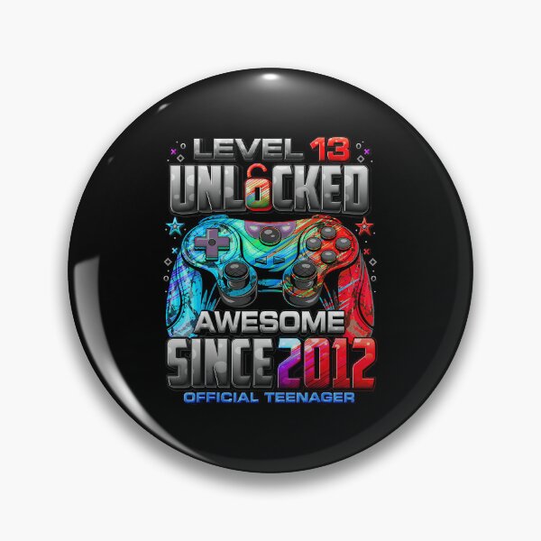 Item preview, Level 13 Birthday Gamer Controller Awesome Since 2012 designed and sold by FGTV2021.