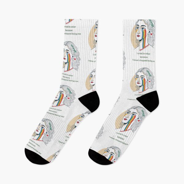 Item preview, I Cried in Color – Rainbow Tears LGBTQ Pride Art (Pride Month Special Edition) designed and sold by asliberry.
