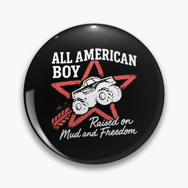 Item preview, All American Boy Raised On Mud And Freedom designed and sold by Johnny-Store.