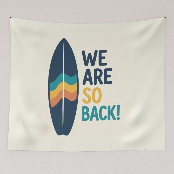 Item preview, WE ARE SO BACK designed and sold by Cosmolino.
