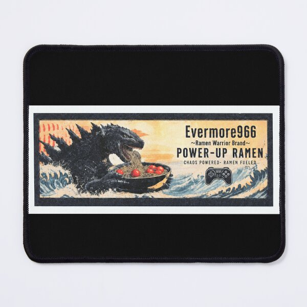 Item preview, CHAOS POWERED-RAMEN FUELED! RAMEN WARRIOR, POWER UP! EVERMORE966- GAMING AND KAIJU CHAOS! designed and sold by V3GFX.