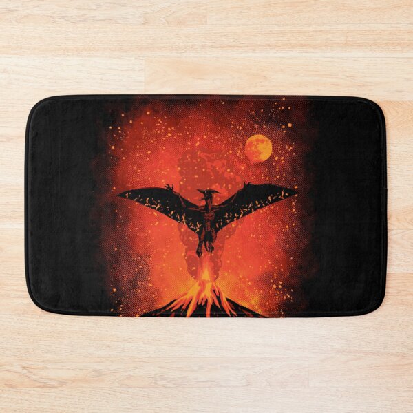 Item preview, Volcanic Pteranodon - Kaiju Fire Bird Monster Art designed and sold by MrGlayga.