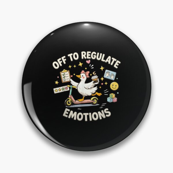 Item preview, Off to Regulate Emotions Funny Goose ABA Therapy Therapist designed and sold by thomas-frame.