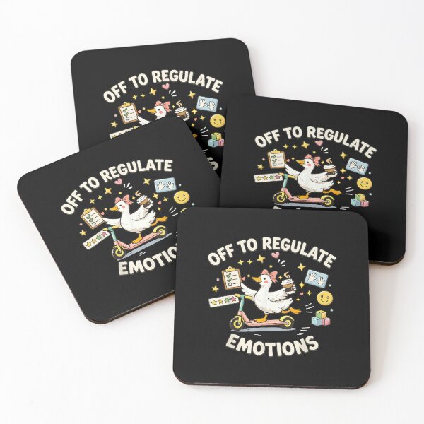 Item preview, Off to Regulate Emotions Funny Goose ABA Therapy Therapist designed and sold by thomas-frame.