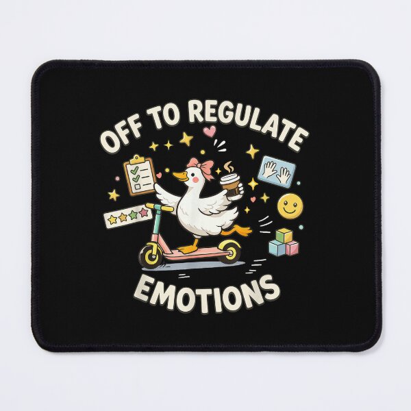 Item preview, Off to Regulate Emotions Funny Goose ABA Therapy Therapist designed and sold by thomas-frame.