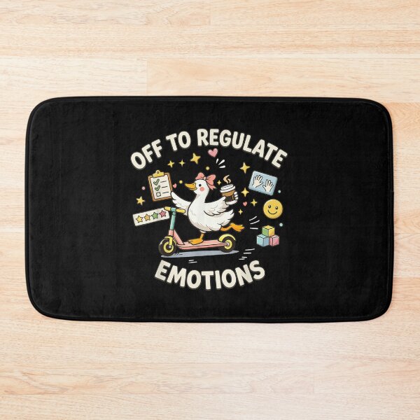 Item preview, Off to Regulate Emotions Funny Goose ABA Therapy Therapist designed and sold by thomas-frame.