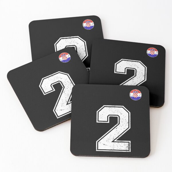 Item preview, Croatia Soccer Number 2 Vintage Sports Fan designed and sold by KristenosNehk.