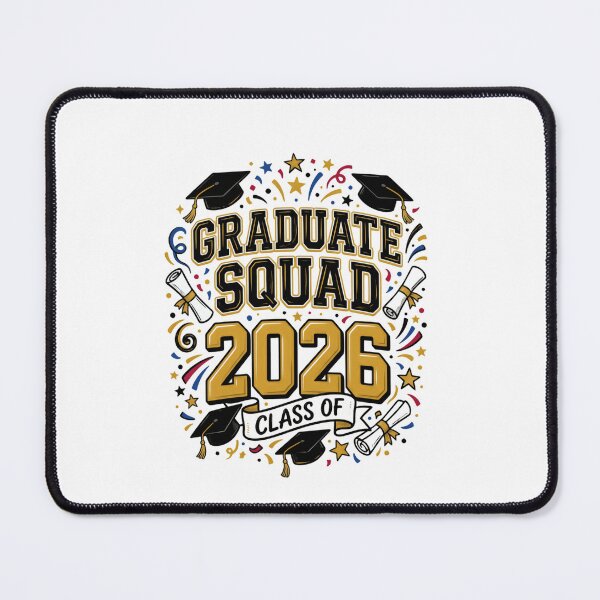 Item preview, Graduate Squad 2026 Class Of Senior Student Graduation designed and sold by RetroMini2026.