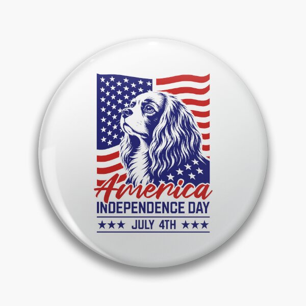 Item preview, America - Cavalier - Independence Day  designed and sold by Kaurisdigital.