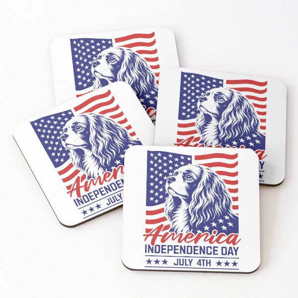 Item preview, America - Cavalier - Independence Day  designed and sold by Kaurisdigital.