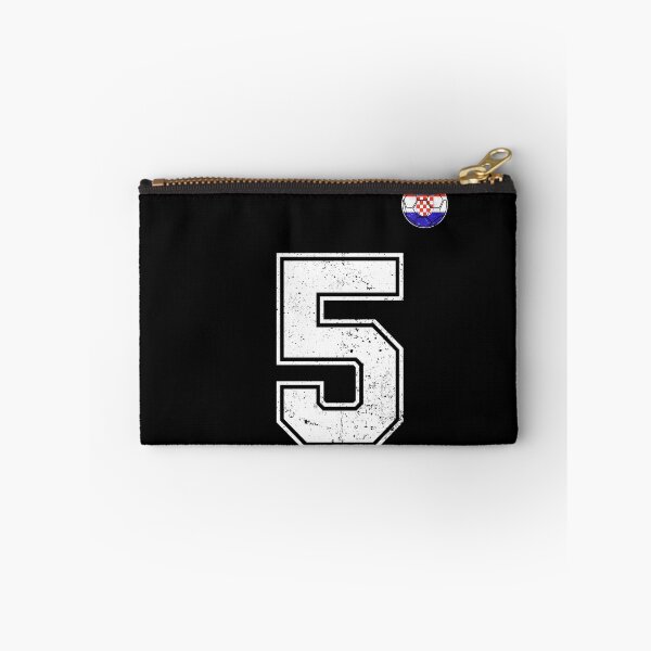 Item preview, Croatia Soccer Number 5 Vintage Sports Fan designed and sold by KristenosNehk.