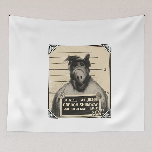 Item preview, Retro Alien Character Mugshot  designed and sold by Noheqa.