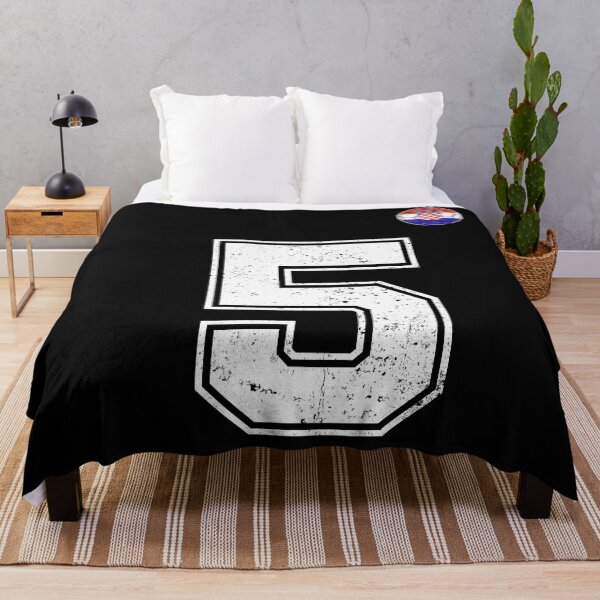 Item preview, Croatia Soccer Number 5 Vintage Sports Fan designed and sold by KristenosNehk.