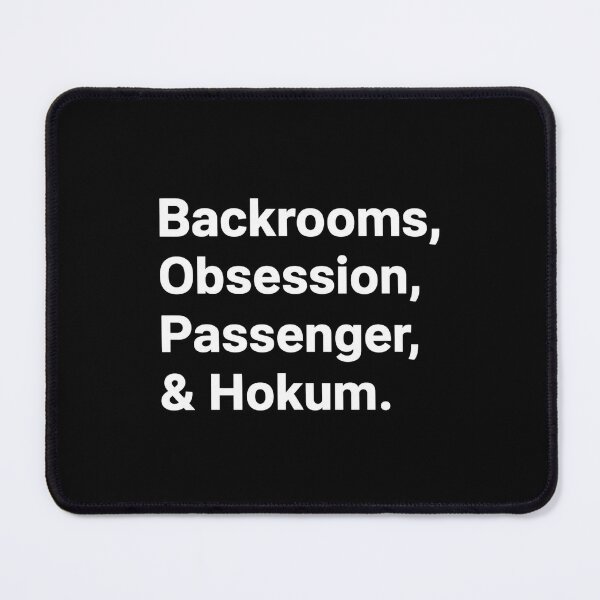 Item preview, Backrooms Obsession Passenger And Hokum designed and sold by STVSpinsDesign.
